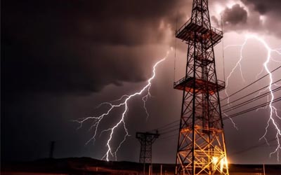 Pararrayos y puesta a tierra